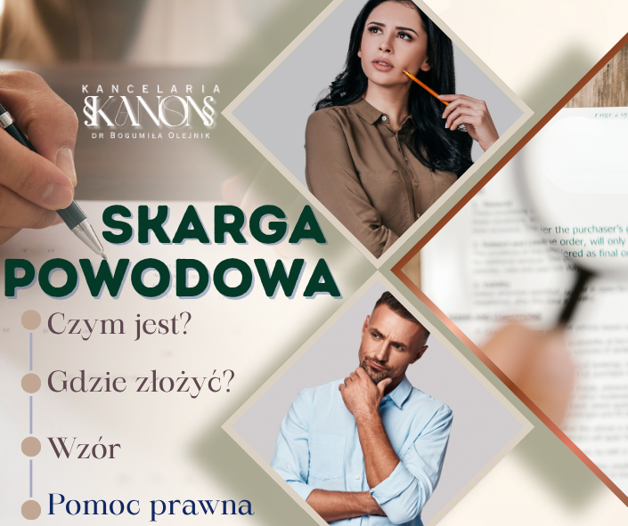 Skarga powodowa wzór, instrukcja, pomoc adwokata kościelnego